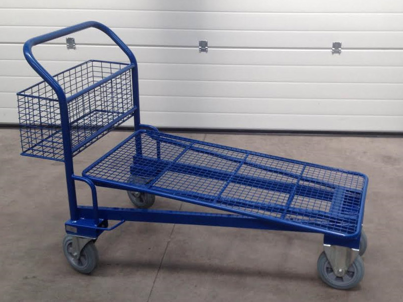 Cash & Carry Trolleys Mesh Base ready for delivery