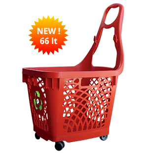 66L Maxi Tyko Shopping Basket